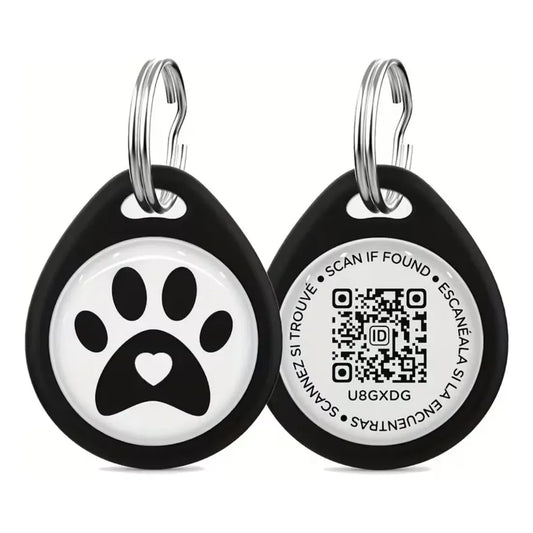 Placa de Identificación Inteligente con QR para Mascotas