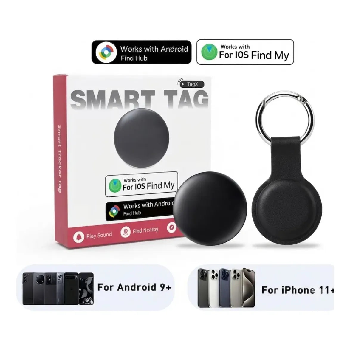 Rastreador Bluetooth Localizador de Llaves – Smart Tag