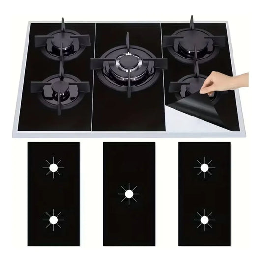 Set de 3 Protectores Antiadherentes para Cocina de 5 Hornillas