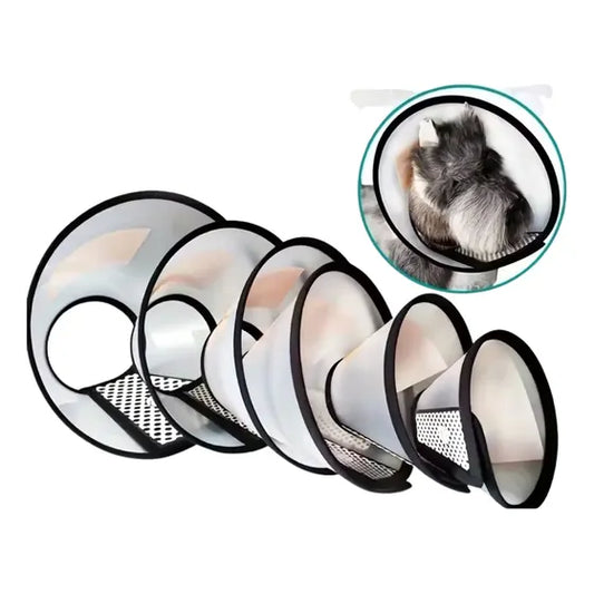 Collar isabelino ajustable marca Jupet para perros y gatos medianos y grandes