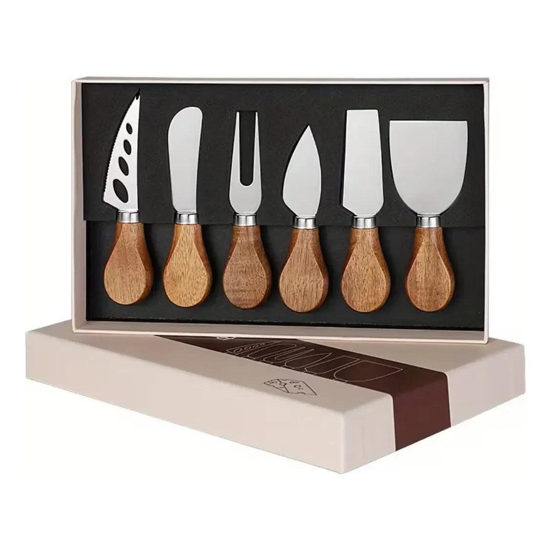 Set de Cuchillos para Queso Premium – Presentación Elegante