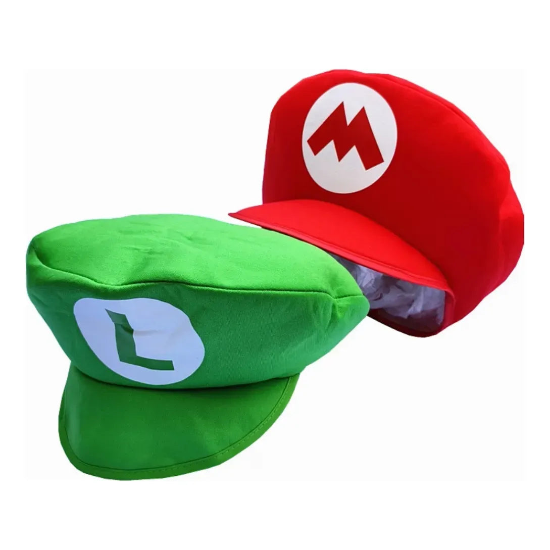 Gorra Mario Luigi Sombrero Cosplay Disfraz Fiesta Halloween
