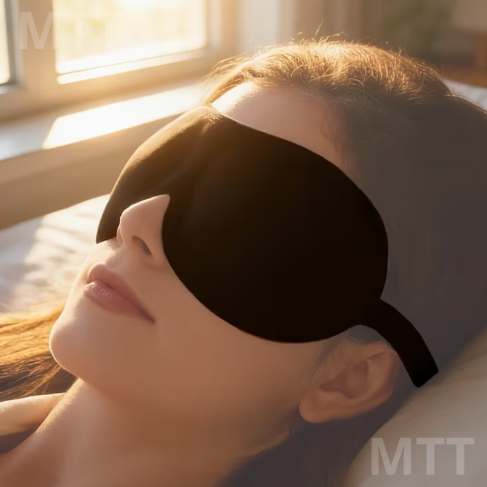 Máscara Antifaz para Dormir Ergonómico y Suave