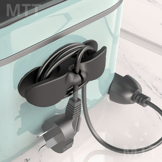 Organizador de cables de silicona marca Aila para licuadora y electrodomésticos de cocina set de 10 piezas