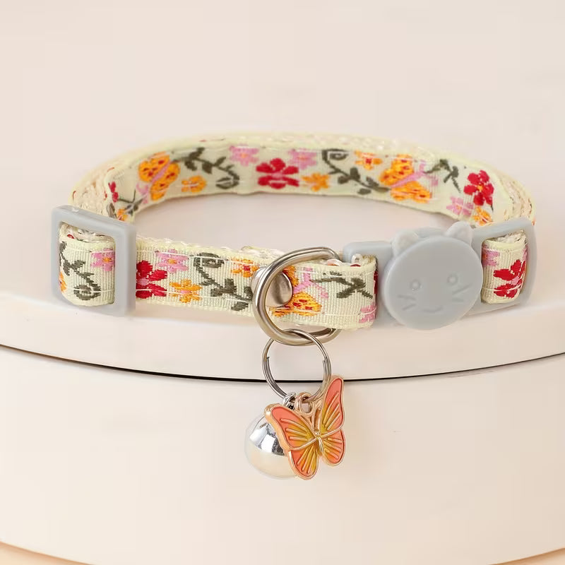 Adjustable Cat Collar With Bell